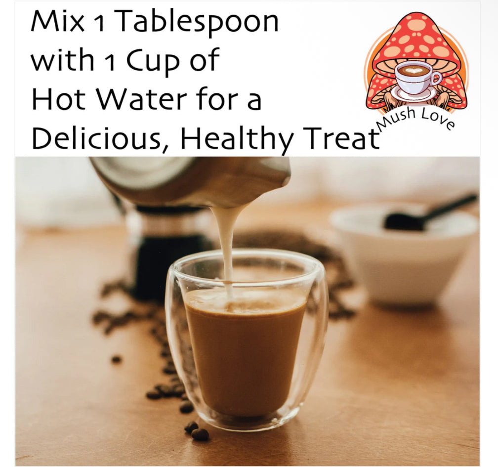 Mushroom Cappuccino – Premium Instant Arabica Organic Cappuccino