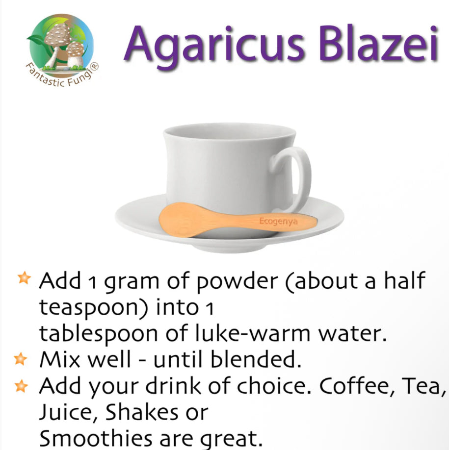 Organic Agaricus Blazei Mushroom Nutrient Extract Powder