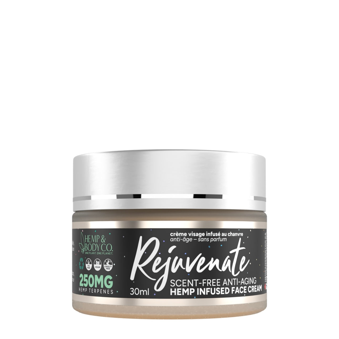 Anti-Aging Hemp Infused Face Cream - Unscented