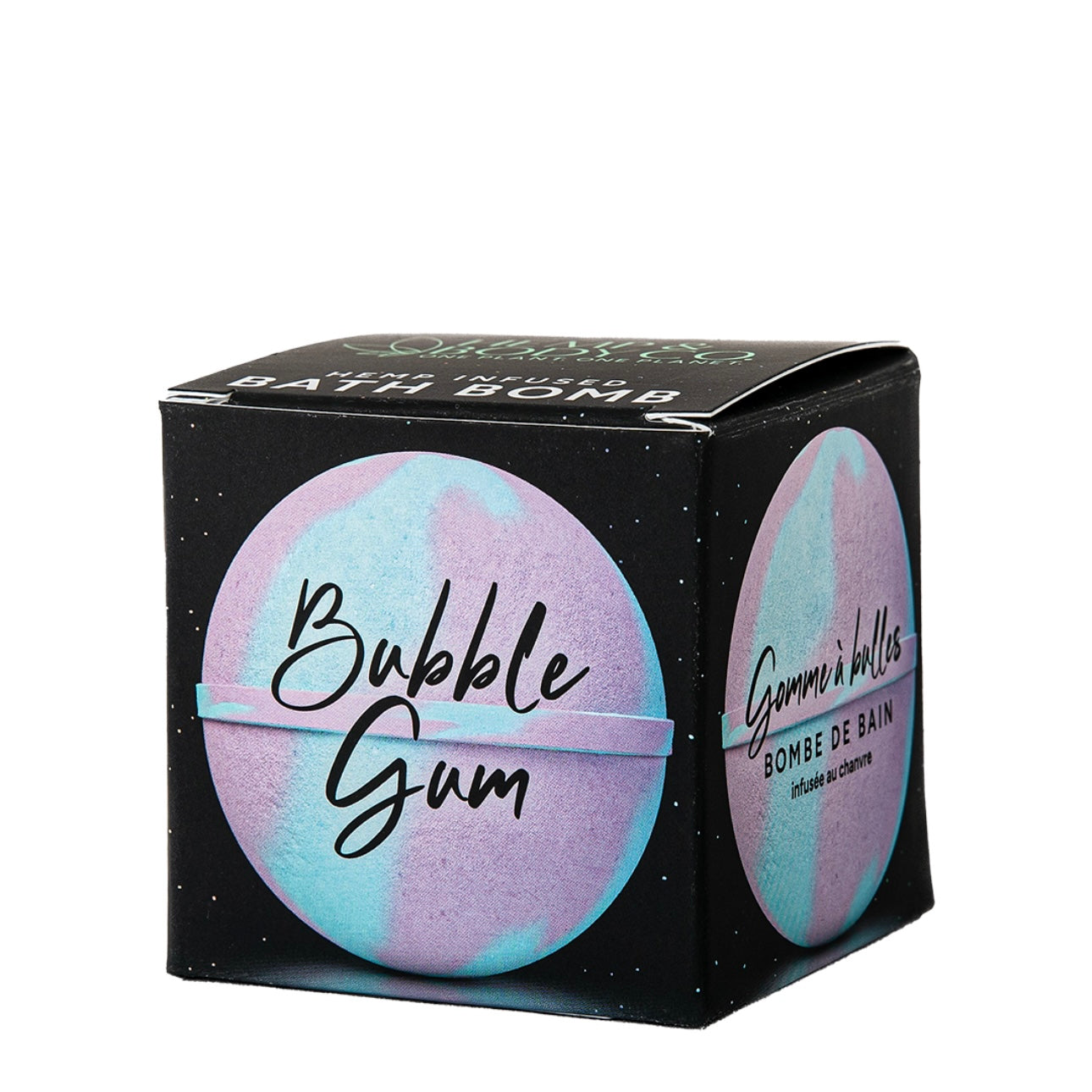Hemp Infused Bath Bomb -Bubblegum