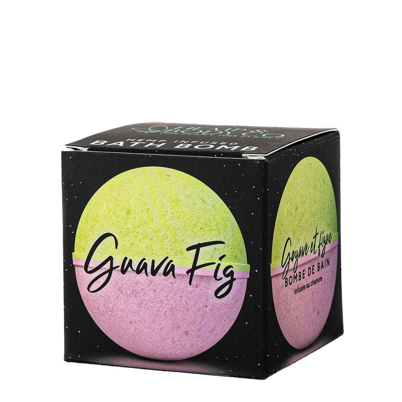 Hemp Infused Bath Bomb - Guava Fig