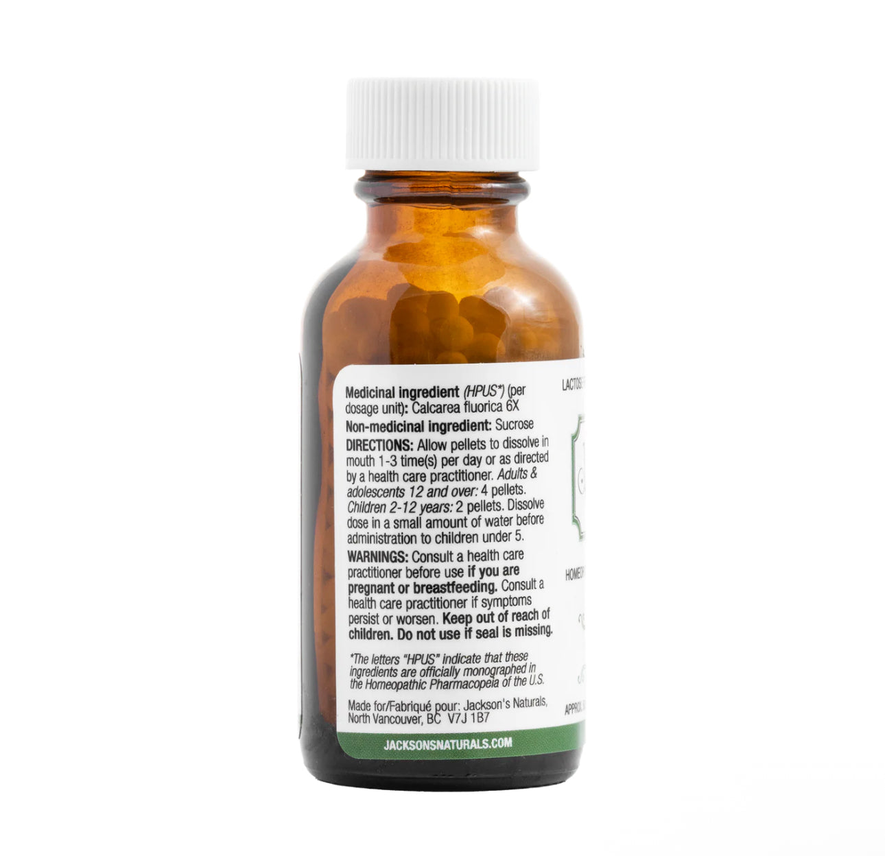 #1 Calc fluor 6X - Schuessler Cell Salt (Calcium fluoride)