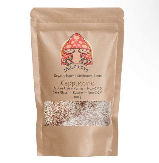 Mushroom Cappuccino – Premium Instant Arabica Organic Cappuccino