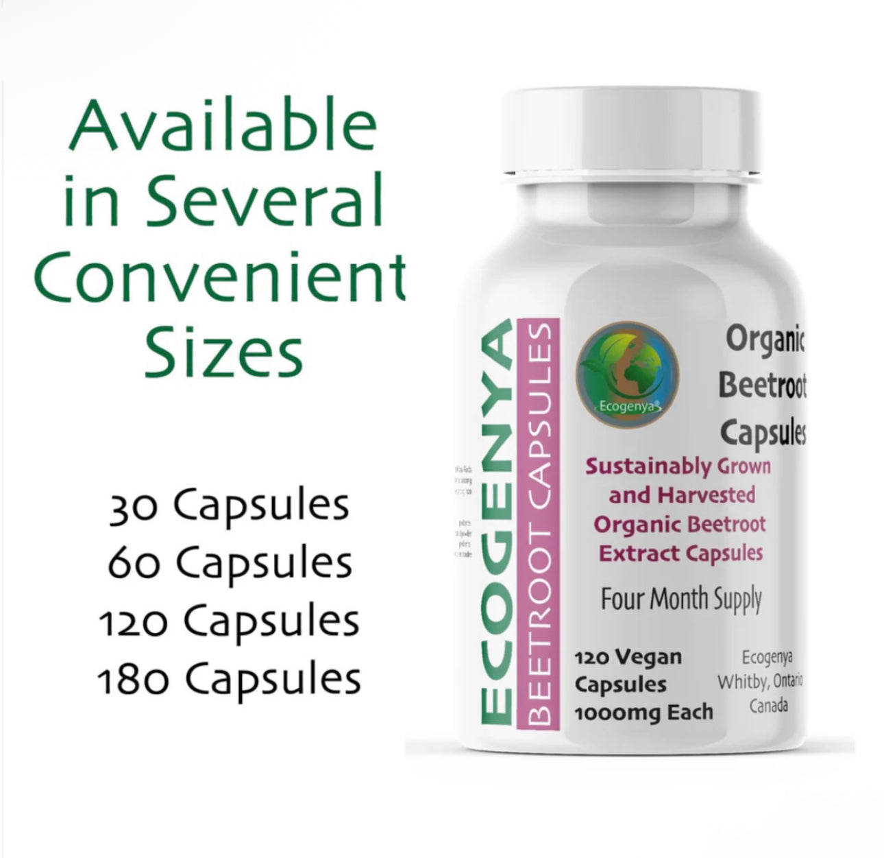 Beetroot Capsules 1000mg + 30 Nitric Oxide Test Strips