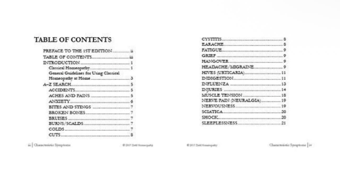 Characteristic Symptoms of Some Common Homeopathic Remedies [Paperback]