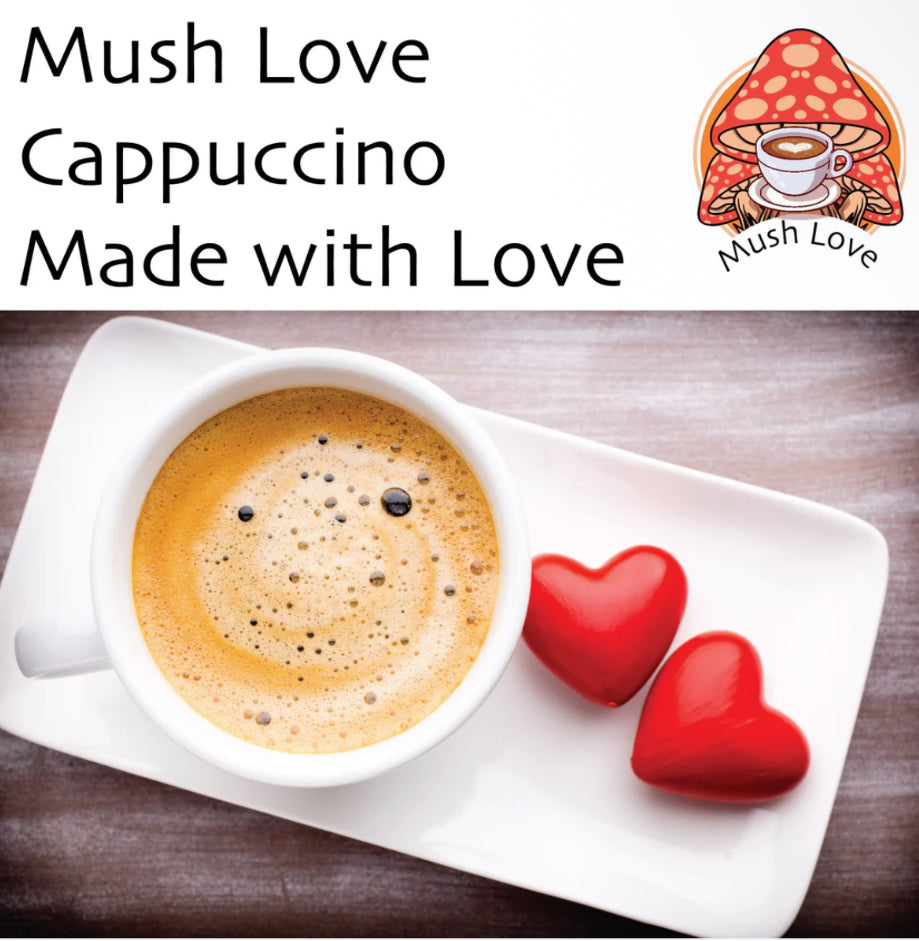 Mushroom Cappuccino – Premium Instant Arabica Organic Cappuccino