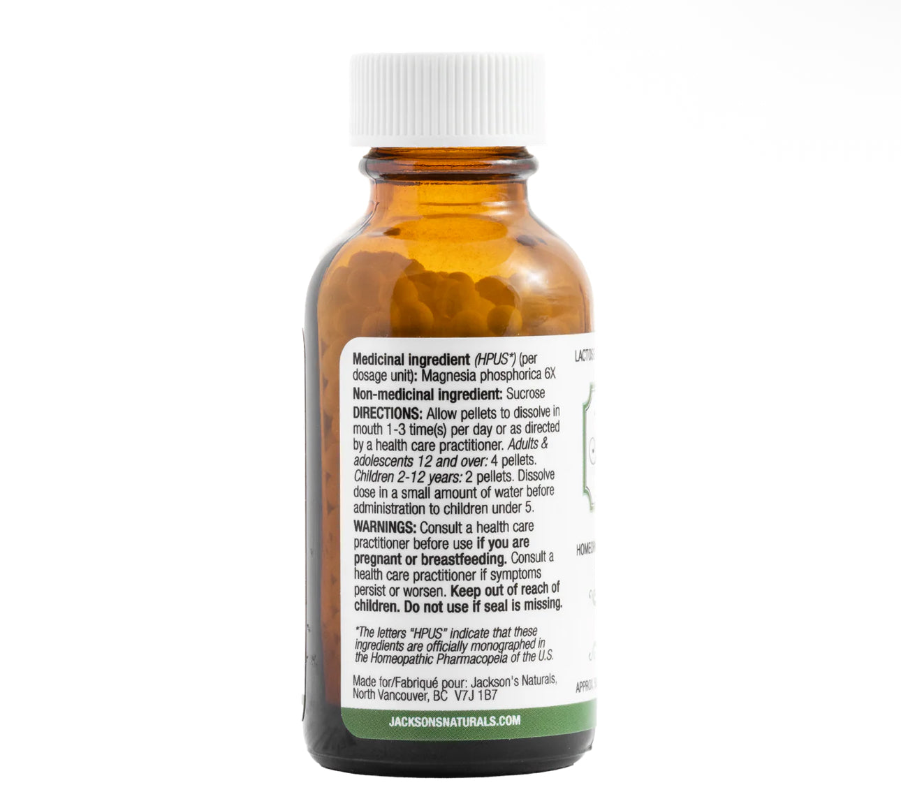 #8 Mag phos 6X - Schuessler Cell Salt (Magnesium phosphate)