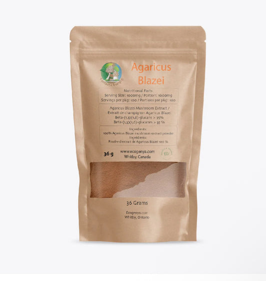 Organic Agaricus Blazei Mushroom Nutrient Extract Powder