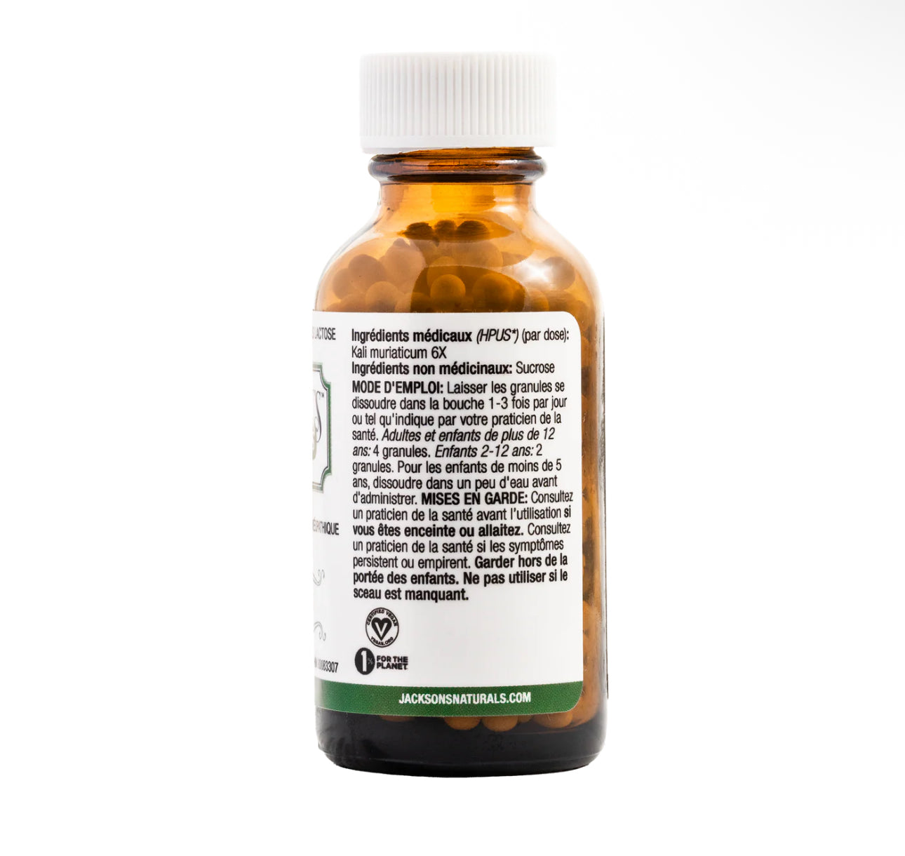 #5 Kali mur 6X - Schuessler Cell Salt (Potassium chloride)