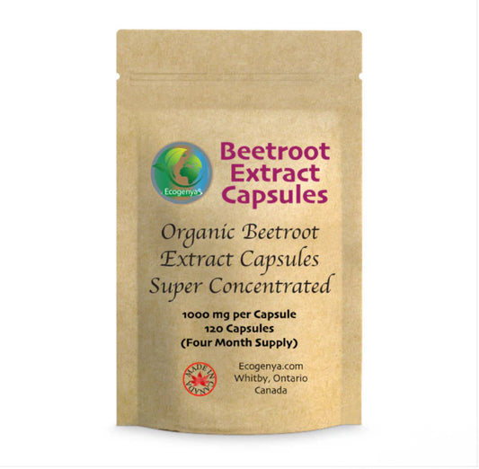 Beetroot Capsules 1000mg + 30 Nitric Oxide Test Strips