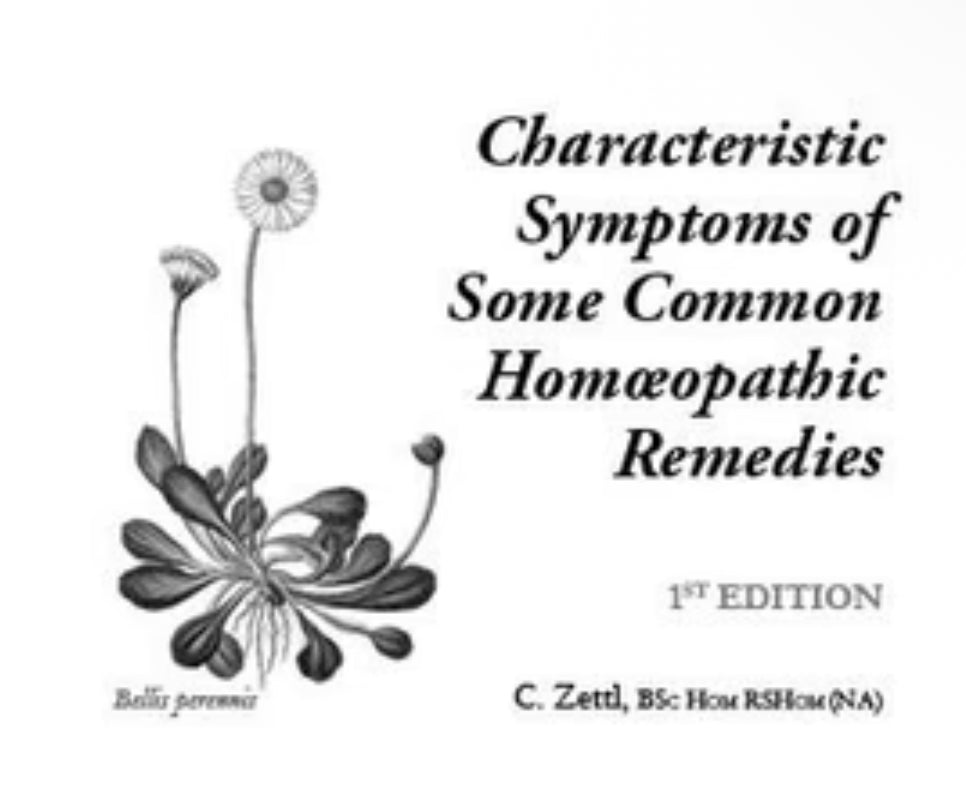 Characteristic Symptoms of Some Common Homeopathic Remedies [Paperback]