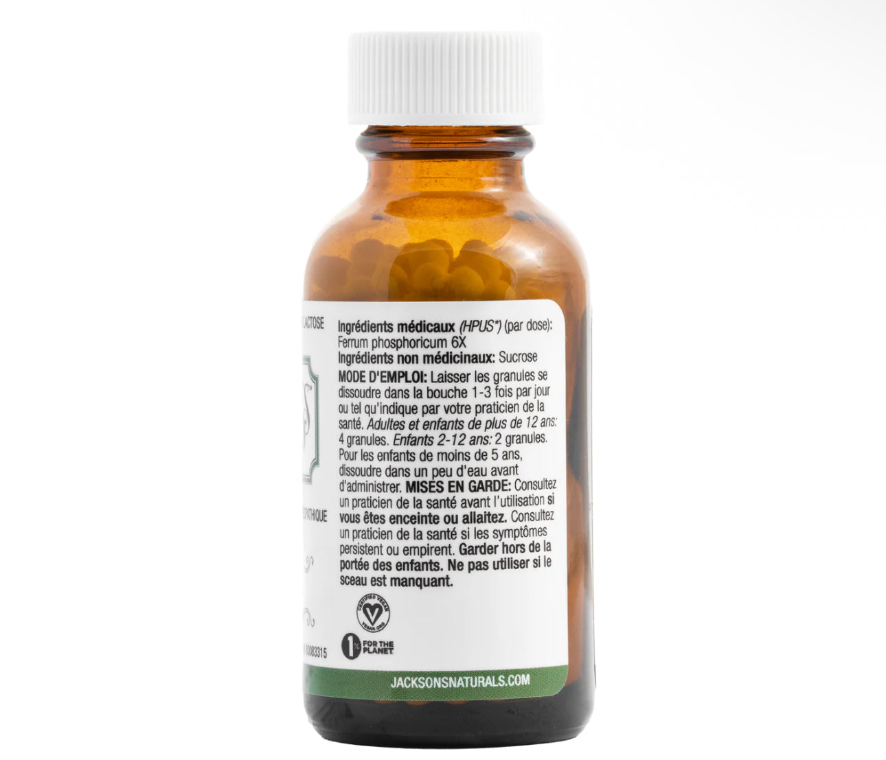 #4 Ferr phos 6X - Schuessler Cell Salt (Ferrum phosphate)