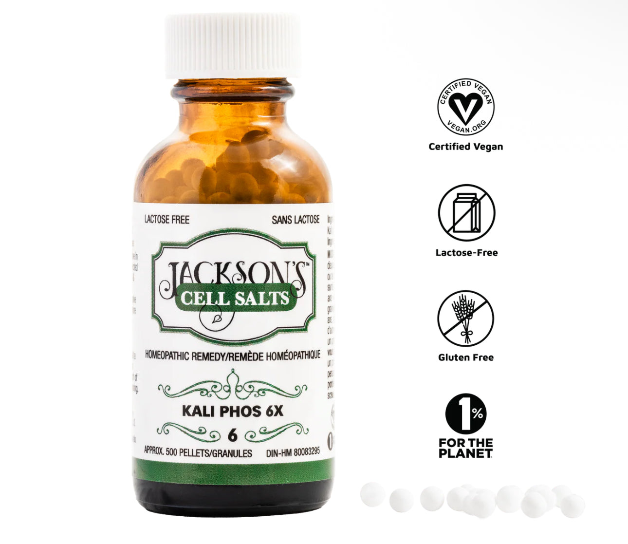 #6 Kali phos 6X - Schuessler Cell Salt (Potassium phosphate)