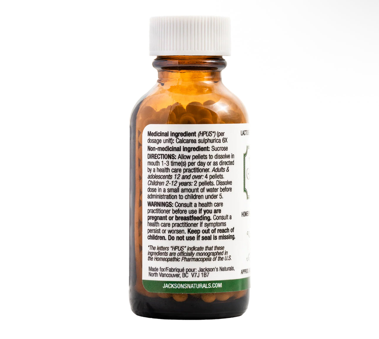 #3 Calc sulph 6X - Schuessler Cell Salt (Calcium sulfate)