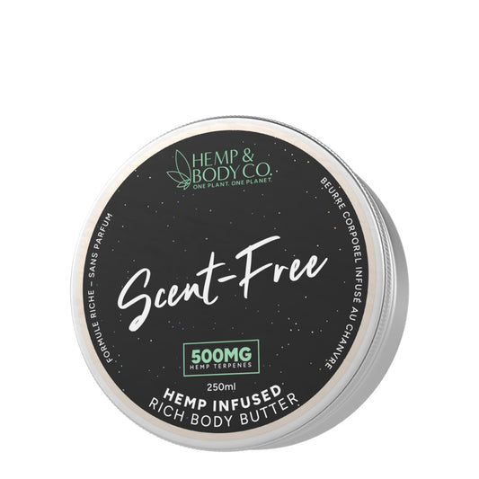Hemp Infused Rich Body Butter - Scent Free