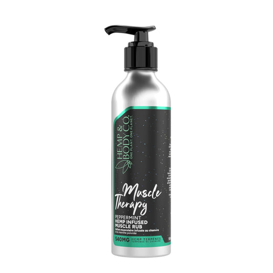 Hemp Infused Muscle Therapy Lotion - Peppermint
