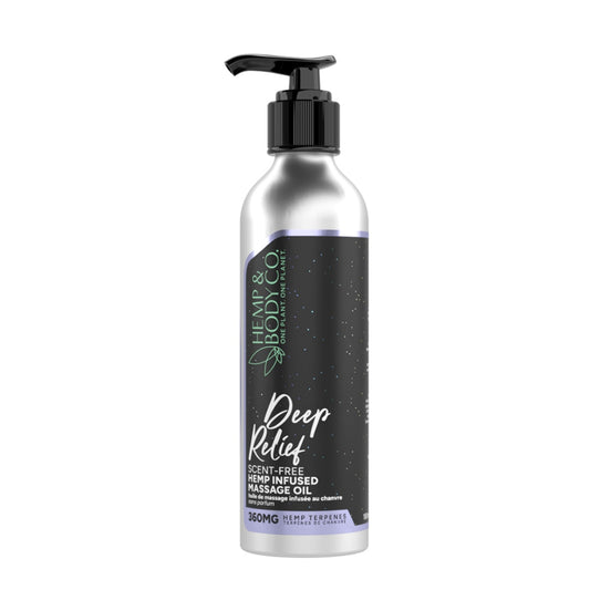 Hemp Infused Massage Oil - Scent Free