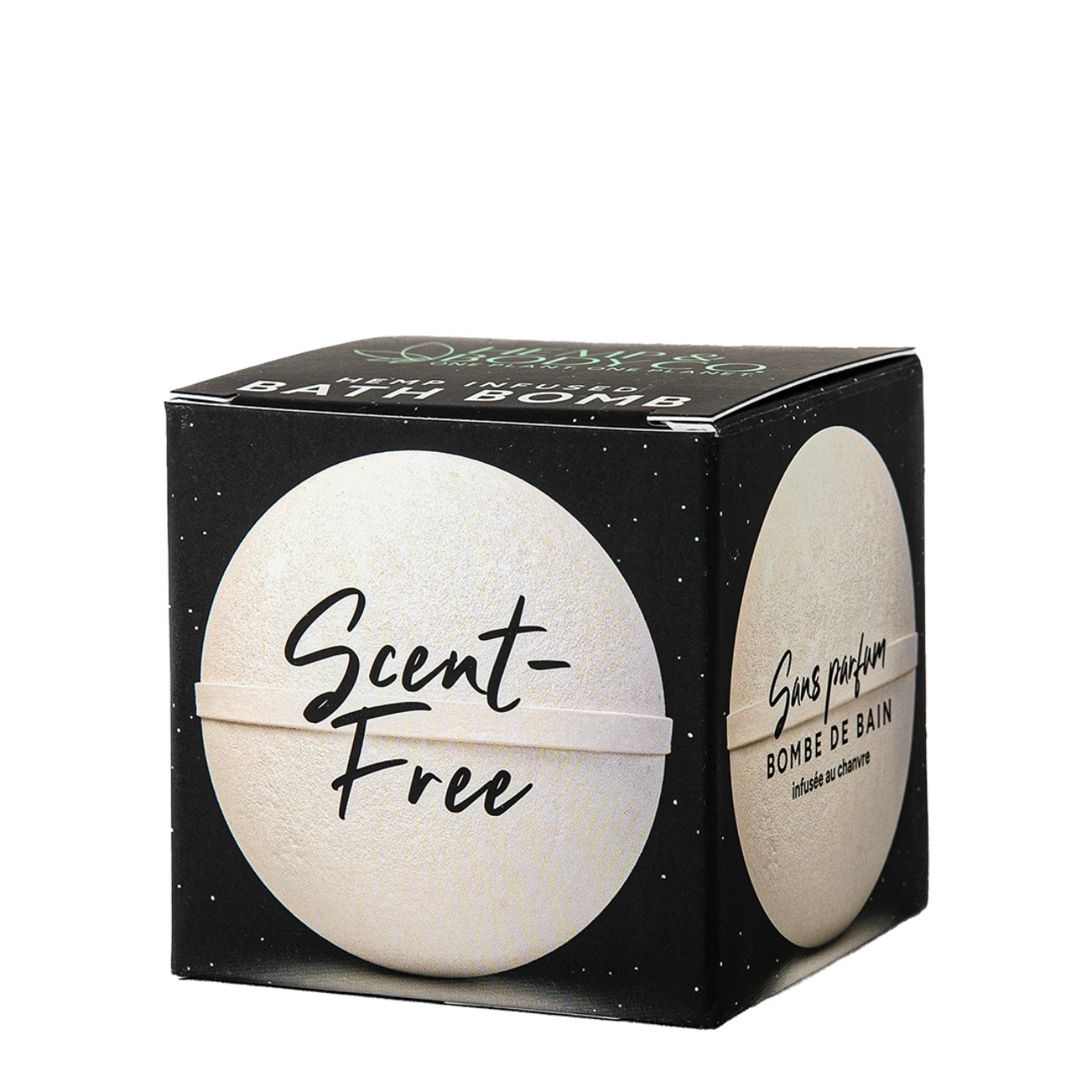 Hemp Infused Bath Bomb - Scent Free