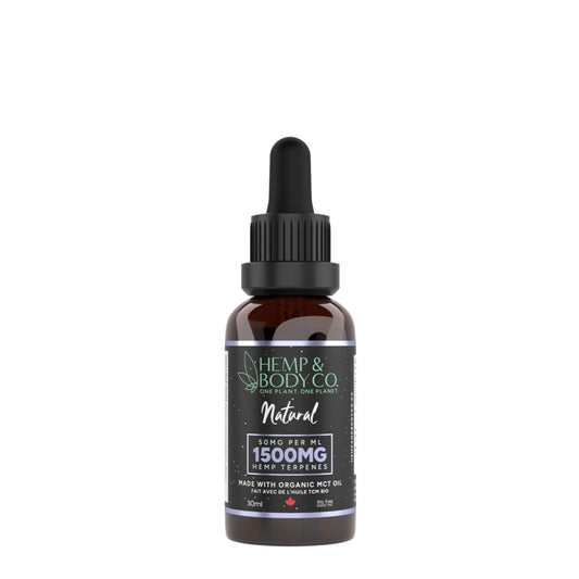 1500MG Natural Hemp Blend Oil