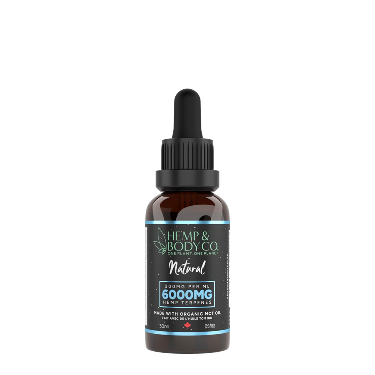 6000MG Natural Hemp Blend Oil