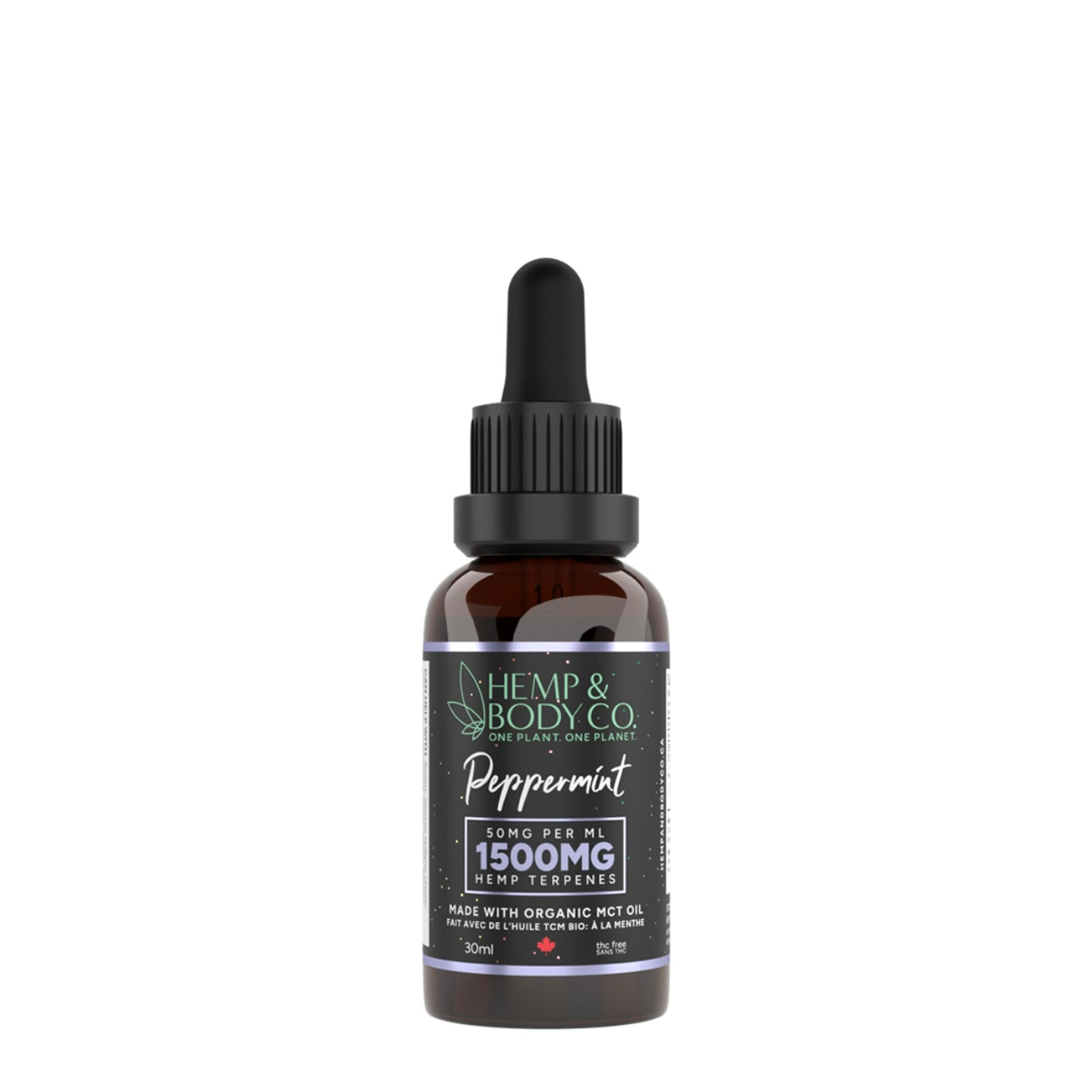1500MG Peppermint Hemp Blend Oil