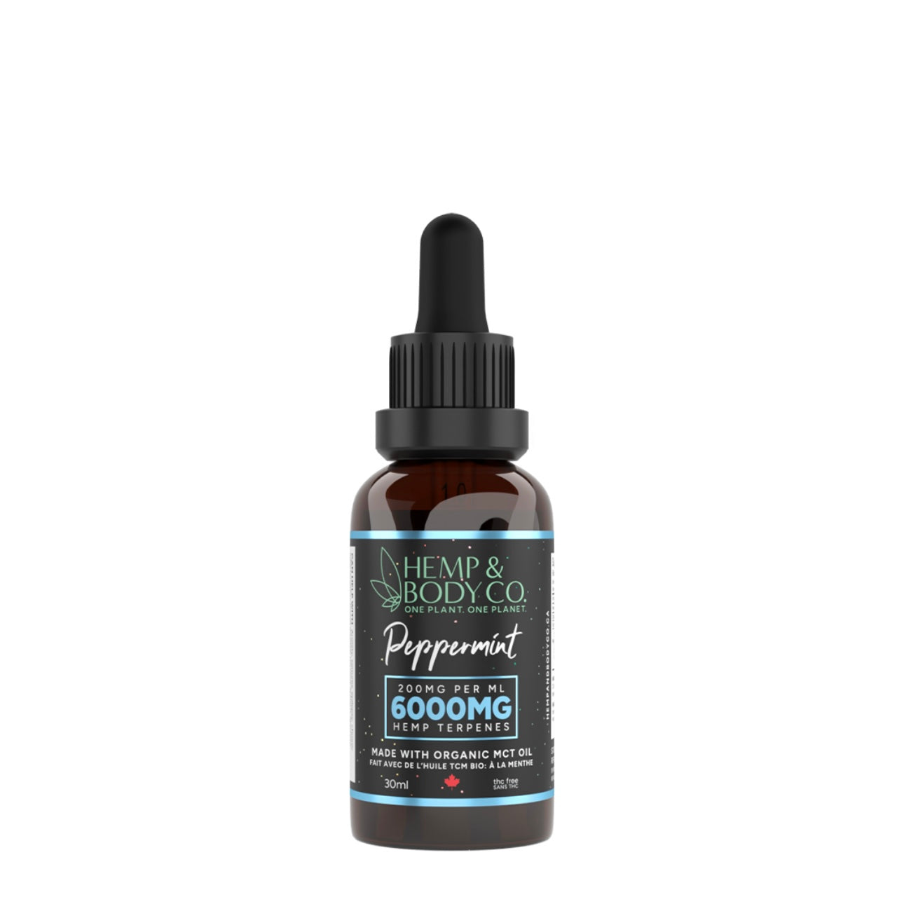6000MG Peppermint Hemp Blend Oil