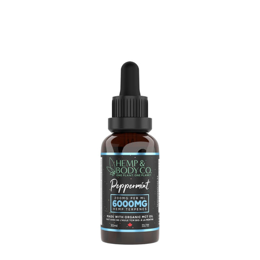 6000MG Peppermint Hemp Blend Oil